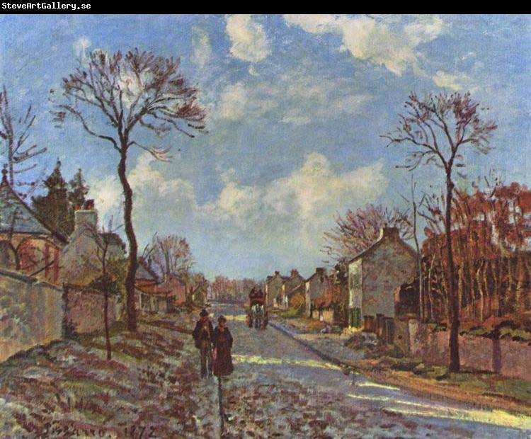 Camille Pissarro Strabe von Louveciennes
